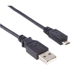Kábel USB PREMIUMCORD 2.0 Prepojenie A-Micro B. 2 m (čierna) Kábel USB PREMIUMCORD 2.0 Prepojenie A-Micro B. 2 m (čierna)