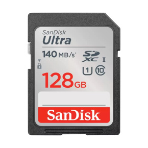 SanDisk SDXC karta Ultra 128GB (140MB/s) SanDisk SDXC karta Ultra 128GB (140MB/s)