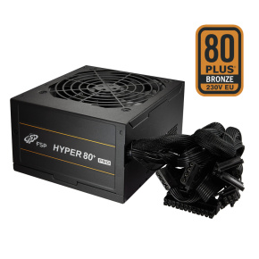 FSP HYPER 80+ PRO/550W/ATX 3.0/80PLUS Bronzia 230V/Bulk FSP HYPER 80+ PRO/550W/ATX 3.0/80PLUS Bronzia 230V/Bulk