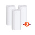 Tenda Nova EE3 Pro (3-pack) WiFi7 BE3600 Mesh Gigabit systém, 9x GLAN/GWAN, WPA3, VPN, CZ app