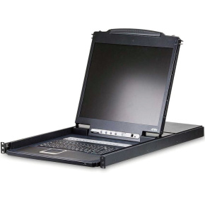 ATEN 16-port KVM PS/2+USB, OSD, rack, 19" LCD ATEN 16-port KVM PS/2+USB, OSD, rack, 19" LCD
