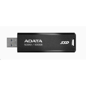 ADATA Externí SSD 2TB SC610, USB-A 3.2, černá ADATA Externí SSD 2TB SC610, USB-A 3.2, černá