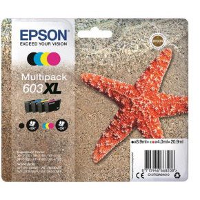 Atrament EPSON Multipack "Starfish" 4-farebný atrament 603XL Atrament EPSON Multipack "Starfish" 4-farebný atrament 603XL