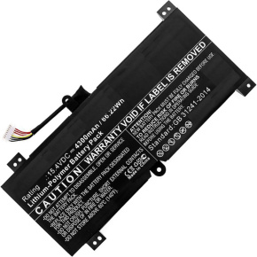 Neoriginálna batéria 66WH Li-on 15.4V 4300mAh