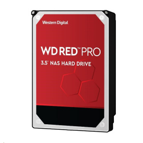 WD RED Pro NAS WD221KFGX 22 TB SATAIII/600 512 MB cache, 268 MB/s, CMR