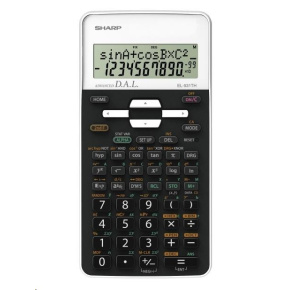 SHARP kalkulačka - EL531THWH - bílá - box SHARP kalkulačka - EL531THWH - bílá - box
