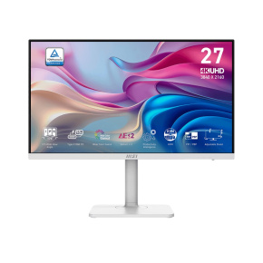 MSI Modern/MD272UPHW/27"/IPS/4K UHD/60Hz/4ms/White/3R MSI Modern/MD272UPHW/27"/IPS/4K UHD/60Hz/4ms/White/3R