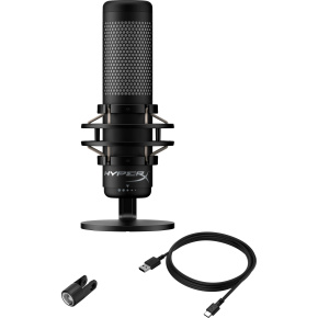 HyperX QuadCast S - USB Microphone (Black-Grey) - RGB Lighting (HMIQ1S-XX-RG/G) - Mikrofon HyperX QuadCast S - USB Microphone (Black-Grey) - RGB Lighting (HMIQ1S-XX-RG/G) - Mikrofon
