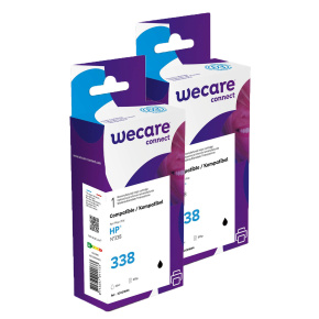 WECARE ARMOR sada ink kompatibilná s HP C8765EE, 2x20ml, čierna/black WECARE ARMOR sada ink kompatibilná s HP C8765EE, 2x20ml, čierna/black