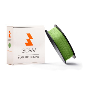 3DW - ABS filament 1,75 mm fluozelen, 0,5 kg, tlač 220-250 ° C