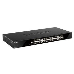 D-Link DGS-1520-28 24 portov GE + 2 10GE portov + 2 SFP+ Smart Managed Switch