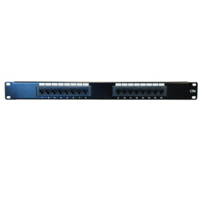 DATACOM Patch panel 16p., UTP, Cat5e, 1U, 19", LSA Krone