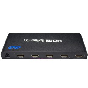 HDMI 1.4a splitter 1-4 portov kovový, 3D, FullHD HDMI 1.4a splitter 1-4 portov kovový, 3D, FullHD