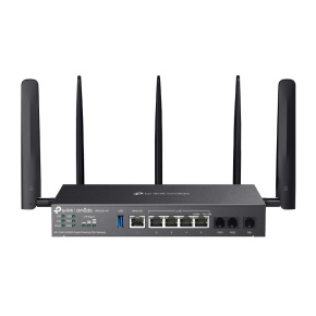 TP-Link DR3650v-4G OMADA ADSL/VDSL/4GLTE gateway (AX3000,2xFXS,1xDSL,2,4GHz/5GHz,1xGbELAN/WAN,4xGbE,1xUSB3.0,2xnanoSIM)