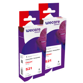 WECARE ARMOR sada ink kompatibilná s CANON CLI521BK 2x10,5 ml, čierna, CLI-521 BK WECARE ARMOR sada ink kompatibilná s CANON CLI521BK 2x10,5 ml, čierna, CLI-521 BK
