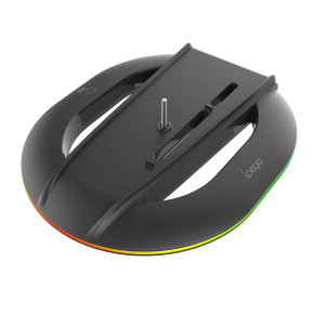 iPega P5S035SAH Vertikálny Stojan (2xUSB-A) s RGB pre PS5 Slim/PS5 Pro Black