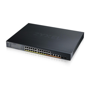 Zyxel XMG1930-30HP, 24-port 2.5GbE Smart Managed Layer 2 PoE 700W 22xPoE+/8xPoE++ Switch with 4 10GbE and 2 SFP+ Uplink Zyxel XMG1930-30HP, 24-port 2.5GbE Smart Managed Layer 2 PoE 700W 22xPoE+/8xPoE++ Switch with 4 10GbE and 2 SFP+ Uplink