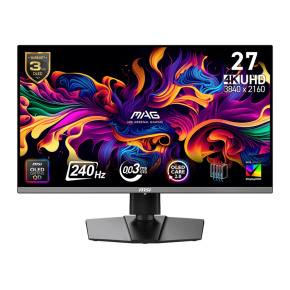 MSI MAG/272UP QD-OLED X24/26,5"/QD-OLED/4K UHD/240Hz/0,03ms/Čierna/3R