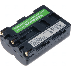 Batéria T6 Power Sony NP-FM500H, NP-FM55H, 1600mAh, 11.5Wh, sivá Batéria T6 Power Sony NP-FM500H, NP-FM55H, 1600mAh, 11.5Wh, sivá