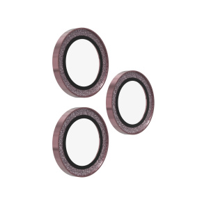 ZAGG Ochranná šošovka pre Apple iPhone 17 Pro/Pro Max/16 Pro/Pro Max/15 Pro/Pro Max - ružová trblietka