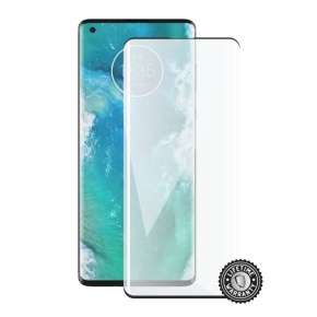 Screenshield MOTOROLA Edge+ XT2061 Tempered Glass protection (full COVER black) Screenshield MOTOROLA Edge+ XT2061 Tempered Glass protection (full COVER black)