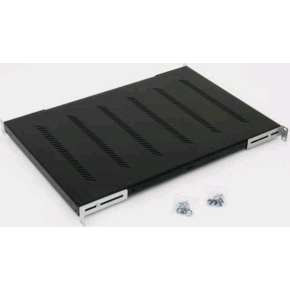 19"polica H4 perforovaná 1U/750mm, max.150kg