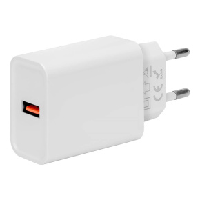 OBAL:ME Cestovná Nabíjačka USB-A 18W White OBAL:ME Cestovná Nabíjačka USB-A 18W White