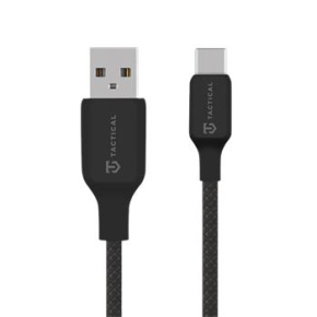 Tactical Stitch Thread Cable USB-A/USB-C 0.3m Black Tactical Stitch Thread Cable USB-A/USB-C 0.3m Black