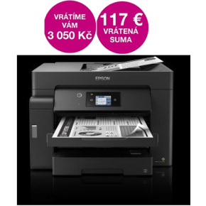 Atramentová tlačiareň EPSON EcoTank M15140, 3v1, 4800x1200, A3+, 32 str./min, USB, Wi-Fi, 3 roky záruka po registrácii., Obchod v 3000 Kč