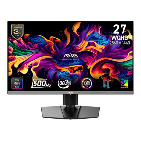 MSI MAG/272QP X50/26,5"/QD-OLED/QHD/500Hz/0,03ms/Čierna/3R MSI MAG/272QP X50/26,5"/QD-OLED/QHD/500Hz/0,03ms/Čierna/3R