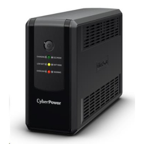 CyberPower UT GreenPower Series UPS 650VA/360W, české zásuvky CyberPower UT GreenPower Series UPS 650VA/360W, české zásuvky