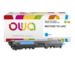 OWA Armor toner kompatibilný s Brother TN-249C, 4000st, modrá/cyan OWA Armor toner kompatibilný s Brother TN-249C, 4000st, modrá/cyan