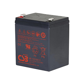 Batéria CSB HR1221WF2; 12V; 5Ah/21W, F2
