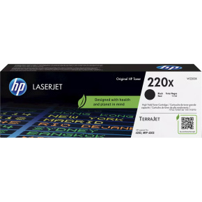 HP W2200X, čierny toner. kazeta HP LaserJet 220X