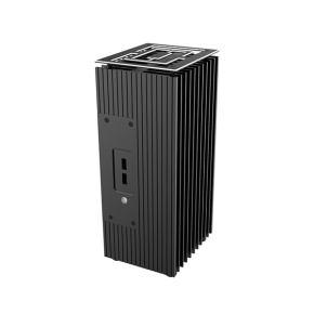 AKASA Turing TN/UCFF 4" x 4"/Čierna