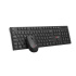 Klávesnice C-TECH WLKMC-03, bezdrátový combo set s myší, černý, USB, CZ/SK