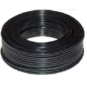 DATACOM Telefónny kábel 4ž. lanko čierny plochý bal.100m DATACOM Telefónny kábel 4ž. lanko čierny plochý bal.100m