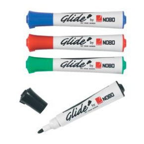 Popisovač NOBO GLIDE, farebný mix