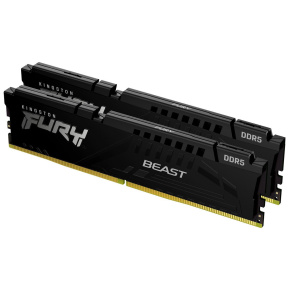 KINGSTON DIMM DDR5 16GB (Kit of 2) 6000MT/s CL30 FURY Beast EXPO Černá