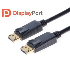 PremiumCord DisplayPort 1.2 prípojný kábel M/M, pozlátené konektory, 0,5m PremiumCord DisplayPort 1.2 prípojný kábel M/M, pozlátené konektory, 0,5m
