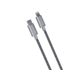 Epico Fabric Braided Cable USB-C to Lightning 1.8m