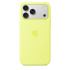 iPhone 17 Pro Max Silicone Case with MS-Neon Yell.