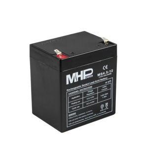Pb akumulátor MHPower VRLA AGM 12V/4,5Ah (MS4.5-12 Pb akumulátor MHPower VRLA AGM 12V/4,5Ah (MS4.5-12