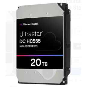 WD Ultrastar DC HC555/20TB/HDD/3.5"/SATA/M.2 SATA/7200 RPM/Strieborná/5R WD Ultrastar DC HC555/20TB/HDD/3.5"/SATA/M.2 SATA/7200 RPM/Strieborná/5R