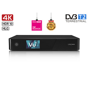 VU+ UNO 4K SE (1x MTSIF Dual DVB-T2)