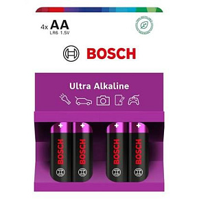 Bosch LR6UA4B/00 Ultra Alkaline (Blistr 4 ks) Bosch LR6UA4B/00 Ultra Alkaline (Blistr 4 ks)