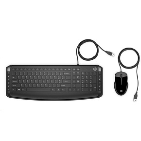 HP Wired Keyboard & Mouse 200 EN - KLÁVESNICE a MYŠ