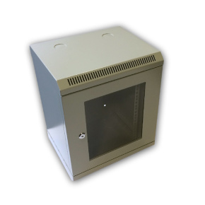 10" rack jednodielny 9U/280 DATACOM šedý Skl.dv.