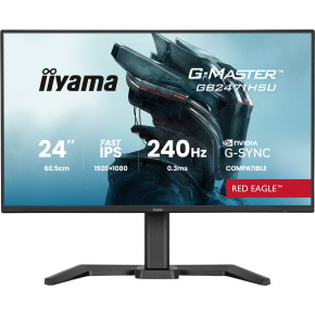iiyama G-Master/GB2471HSU-B1/23,8"/IPS/FHD/240Hz/0,3ms/Čierna/3R