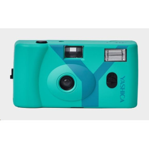 YASHICA MF-1 Snapshot Art Camera (Turquoise) - analogový fotoaparát